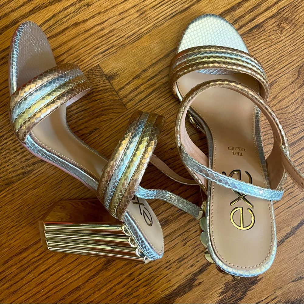 Exé Mona Tri Tone Heels Size 38